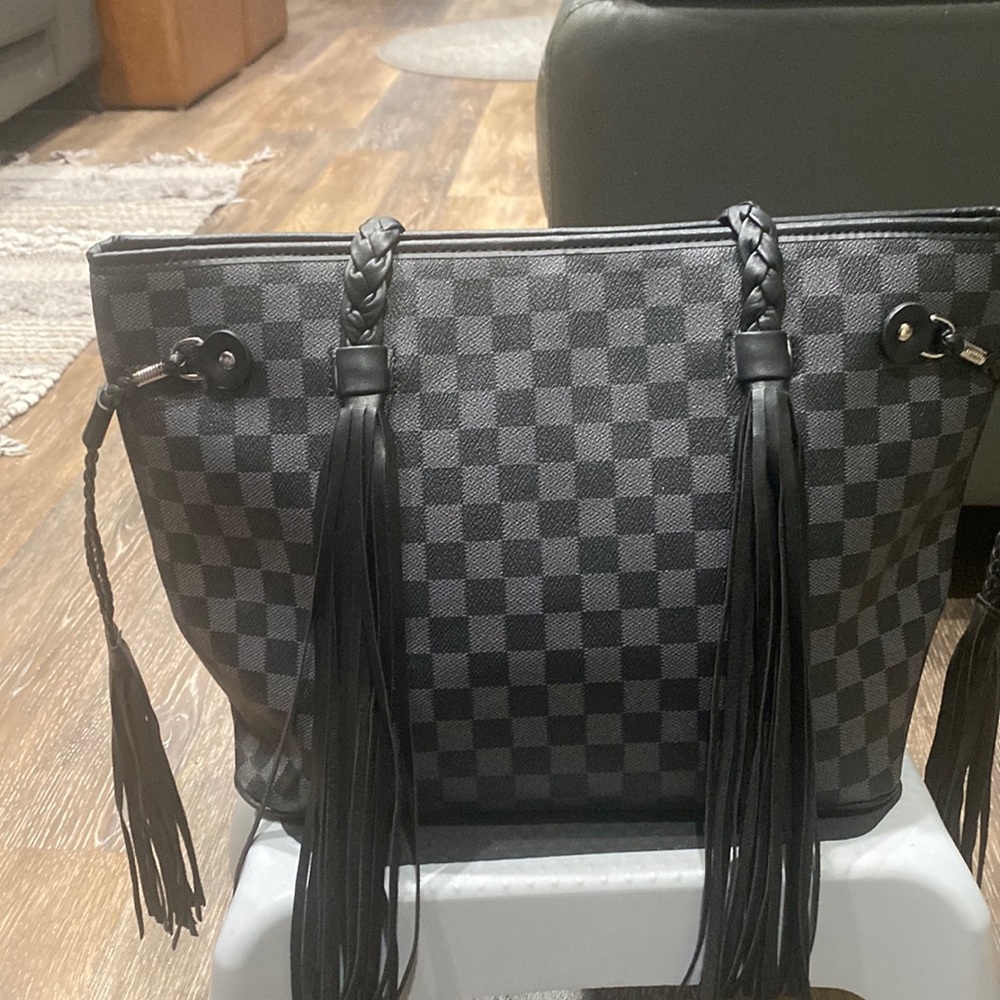 Cute black and gray bag